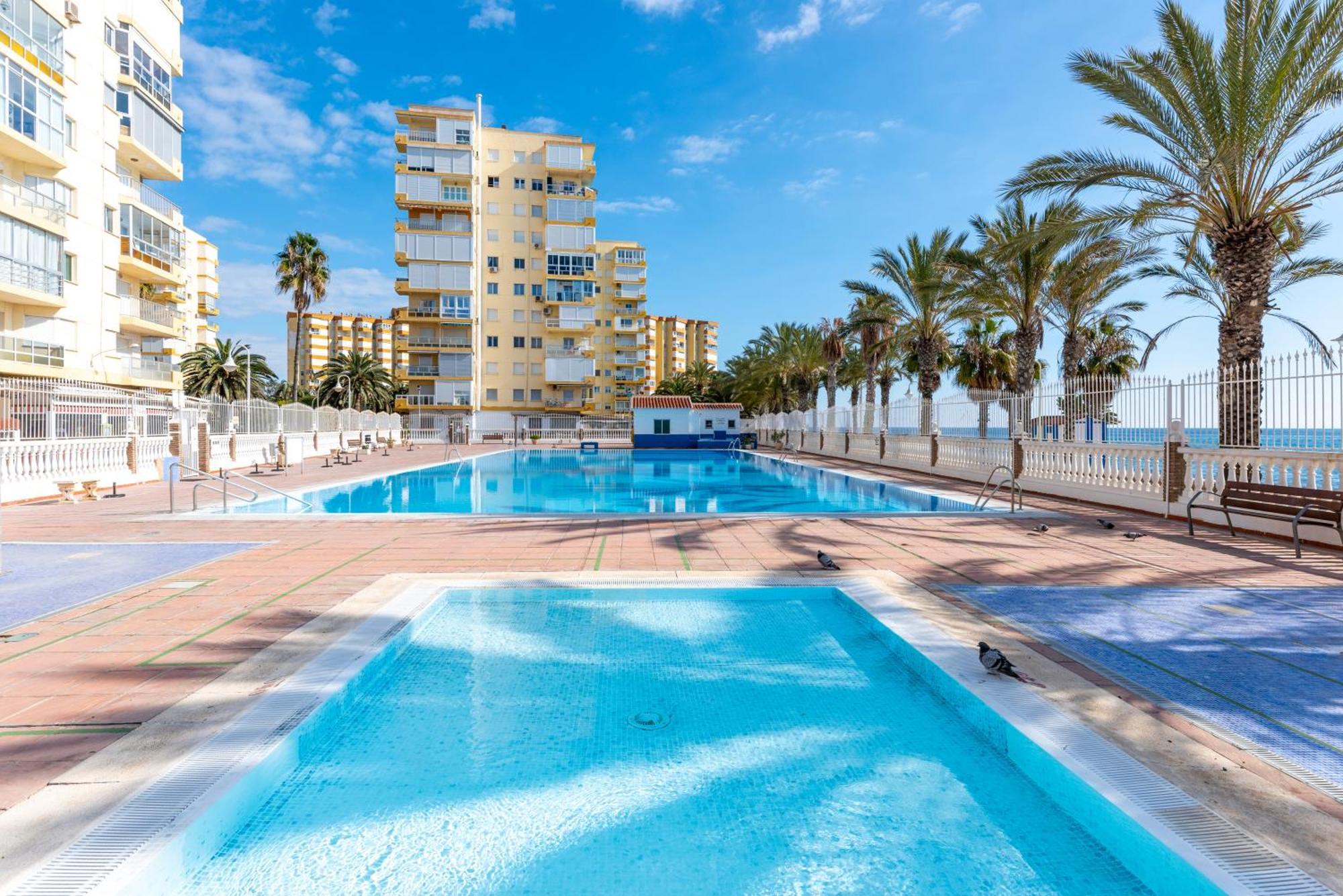 50 Mts Beach With Sea Views Pool Algarrobo Costa Exterior foto
